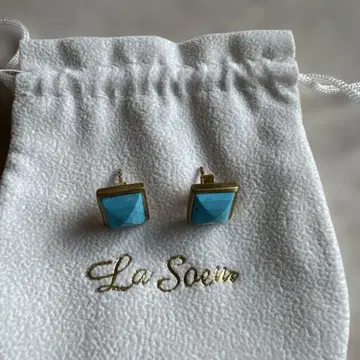 La Soeur 귀걸이 (양쪽 귀용) 터콰이즈