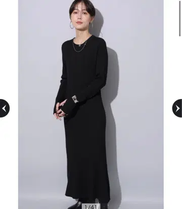 라메 니트 원피스 새상품 아르페쥬 스토리