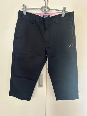 TOMMY x Dickies 자수 로고 하프 팬츠