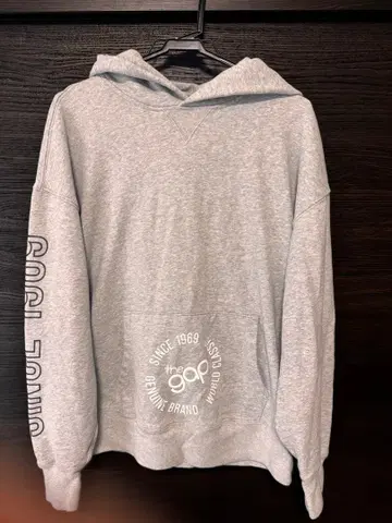 GAP 우먼 그레이 후드티