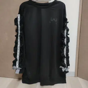 DearMyLove 블랙 상의 맨투맨