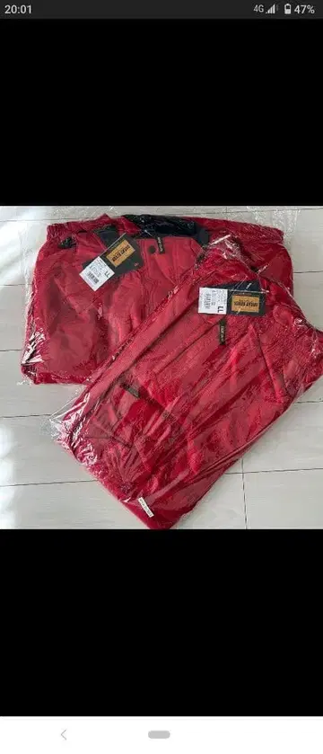 타카야 basic 방수 방한 블루종 상하의