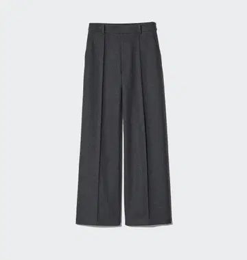 UNIQLO 브러쉬드 저지 와이드 팬츠