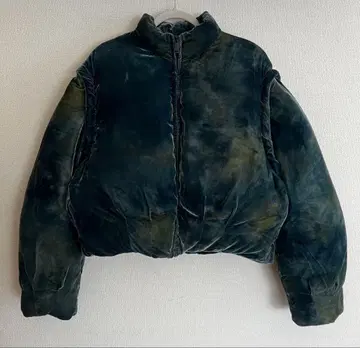 MASU 벨벳 푸퍼 재킷 46