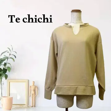 zG625 [ F ] Te chichi 맨투맨 라이크 오버 사이즈 키 넥