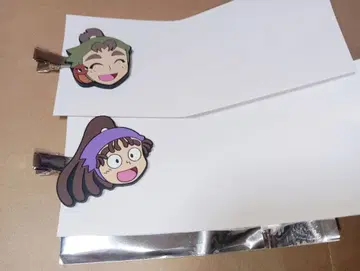 애니메이션 캐릭터 핀 배지 2개 세트