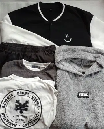 상의 & 이지 팬츠 5점 묶음 판매