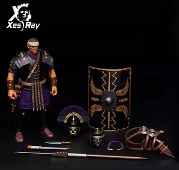 XesRay 7인치 가동 피규어 로마 근위대 디럭스판 퍼플 한정판