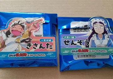 닌타마 란타로 스이파라 콜라보 네임 배지 세트