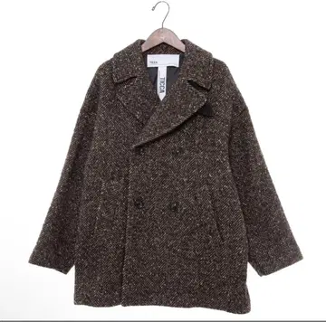 TICCA 티 트위드 피코트 24 가을/겨울