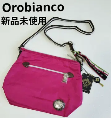 미사용 새상품 오로비안코 나일론 숄더백 ANA 한정판