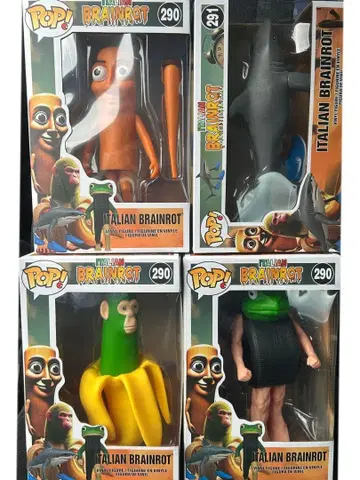 이탈리안 레인 로트 피규어 4개 세트