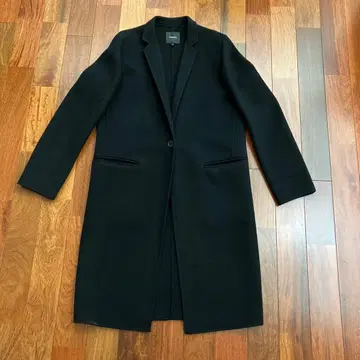 theory 블랙 롱 코트