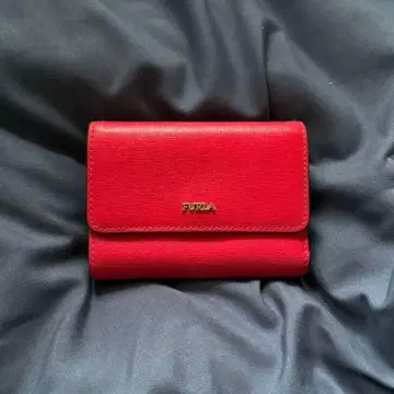 케이트 스페이드 미니 지갑 3단 폴더형 지갑 레드