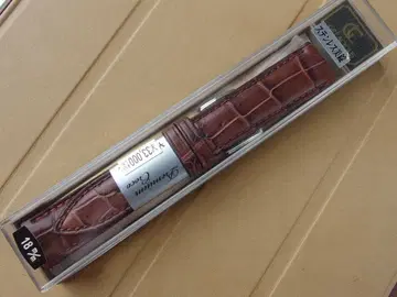 BAMBI 크로커다일 벨트 18mm BWP0001BP 다크 브라운