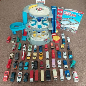 DX 토미카 파킹 연결 도로 미니카 세트