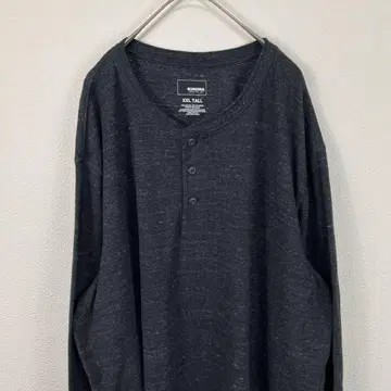 USA 구제 의류 sonoma 서멀 헨리넥 롱T 긴팔 티셔츠