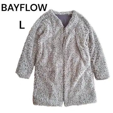 BAYFLOW 베이플로우 보아 자켓 L 퍼플 가디건 아우터
