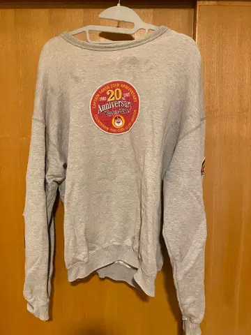 CAPTAIN SANTA 20주년 기념 한정판 모델 맨투맨 XL 그레이