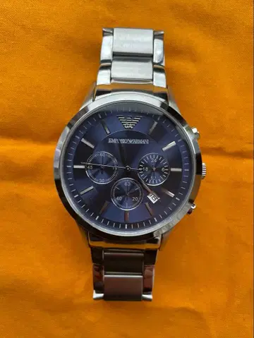 엠포리오 아르마니 손목시계 남성용 크로노그래프