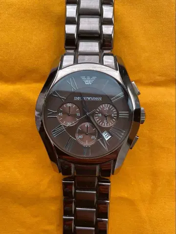 엠포리오 아르마니 손목시계 남성용 크로노그래프