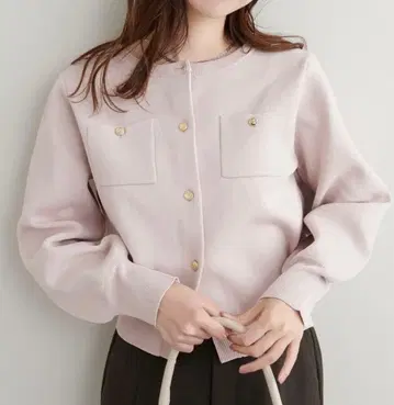 [ 익명 배송 ] 가디건 핑크