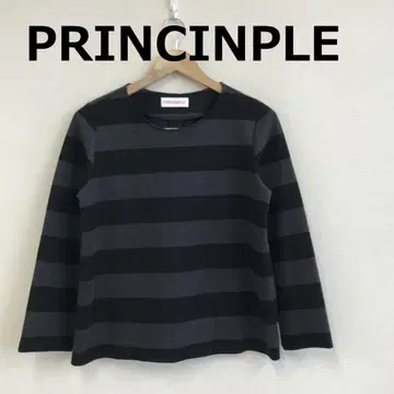 H1118A14 [PRINCINPLE] 백리본 보더 티셔츠