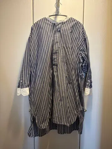 LE GLAZIK 스트라이프 긴팔 셔츠