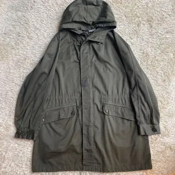 [ 상태 ] 80s 프랑스군 M-64 필드 후드티 모즈 코트