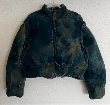 MASU VELVET PUFFER JACKET 23aw