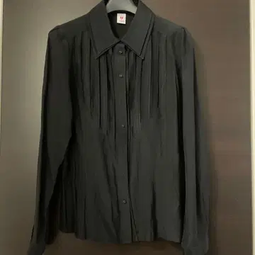 유 바이 웅가로 블랙 긴팔 셔츠 블라우스