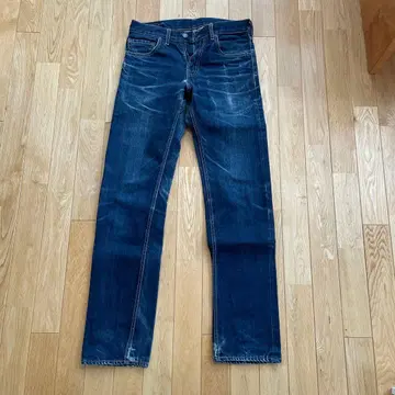 할리우드 런치마켓 다크 블루 스트레이트 데님 W28