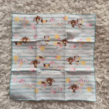 산리오 Sugar Bunnies 손수건 헤이세이 레트로
