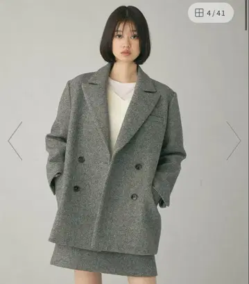 [ EMMEL REFINES ] EM 본딩 빅 자켓 S