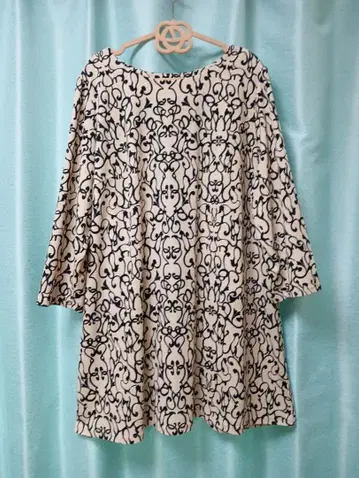 귀한 빅 사이즈 50 로즈 티아라 원피스