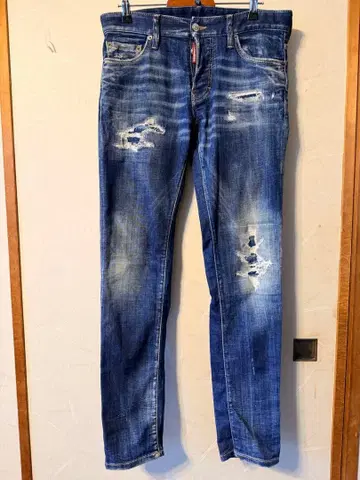 DSQUARED2 데미지 데님 SLIM JEAN 디스퀘어드