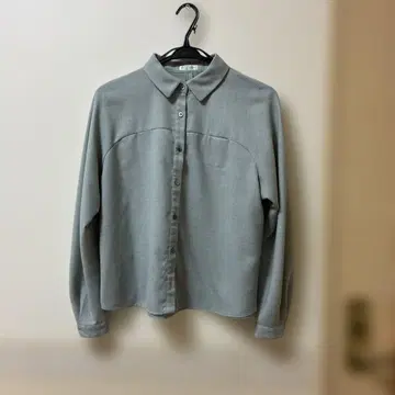 알뜰 상품 샐리 스콧 그레이 긴팔 셔츠 버튼 업