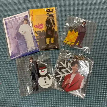 킹프리 아크릴 스탠드, 키링 세트