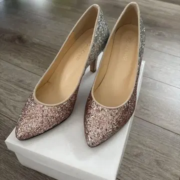 일본제! PECHINCHAR 글리터 스틸레토 하이힐 38