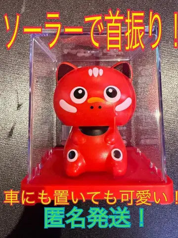 빨간 소머리 흔들림 솔라 아카베코