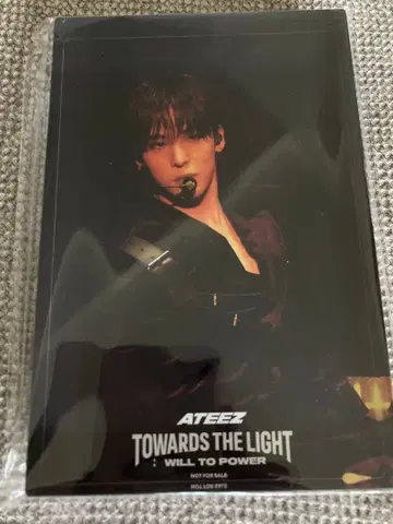 ATEEZ TOWARDS THE LIGHT 아크릴 블록 윤호