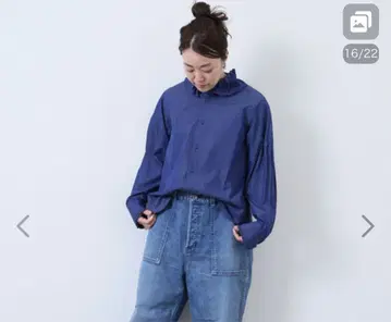 JOURNAL STANDARD LUXE 타입 프릴 칼라 블라우스