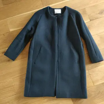 새상품급 두지엠 클라세 멜톤 코트 36 블랙