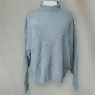 ZARA 터틀넥 니트 스웨터 긴팔 M 사이즈 다크 그레이 640