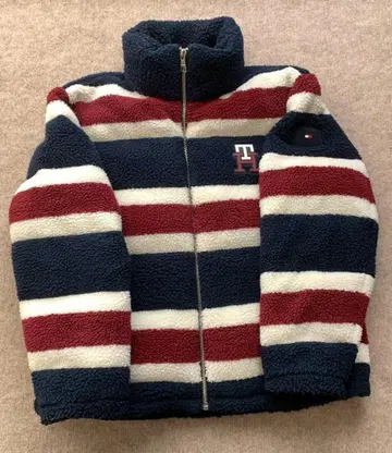 타미힐피거 보더 테디 다운 자켓 L