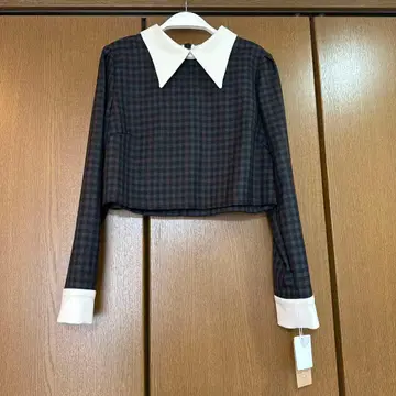 체크 무늬 셋업