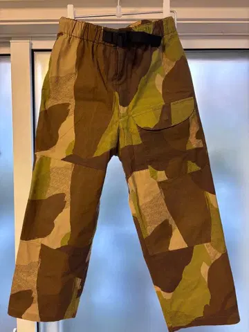 DESCENTE ddd 데상트 디디디 와이드 팬츠 카모플라쥬