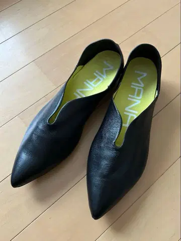 MANA 폭신폭신 바부쉬 가죽 펌프스 38