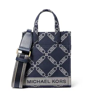 MICHAEL KORS 네이비 숄더백