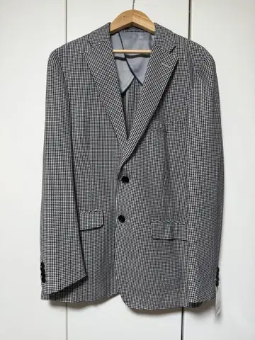 하운드투스 체크 패턴 남성용 자켓 98 AB6